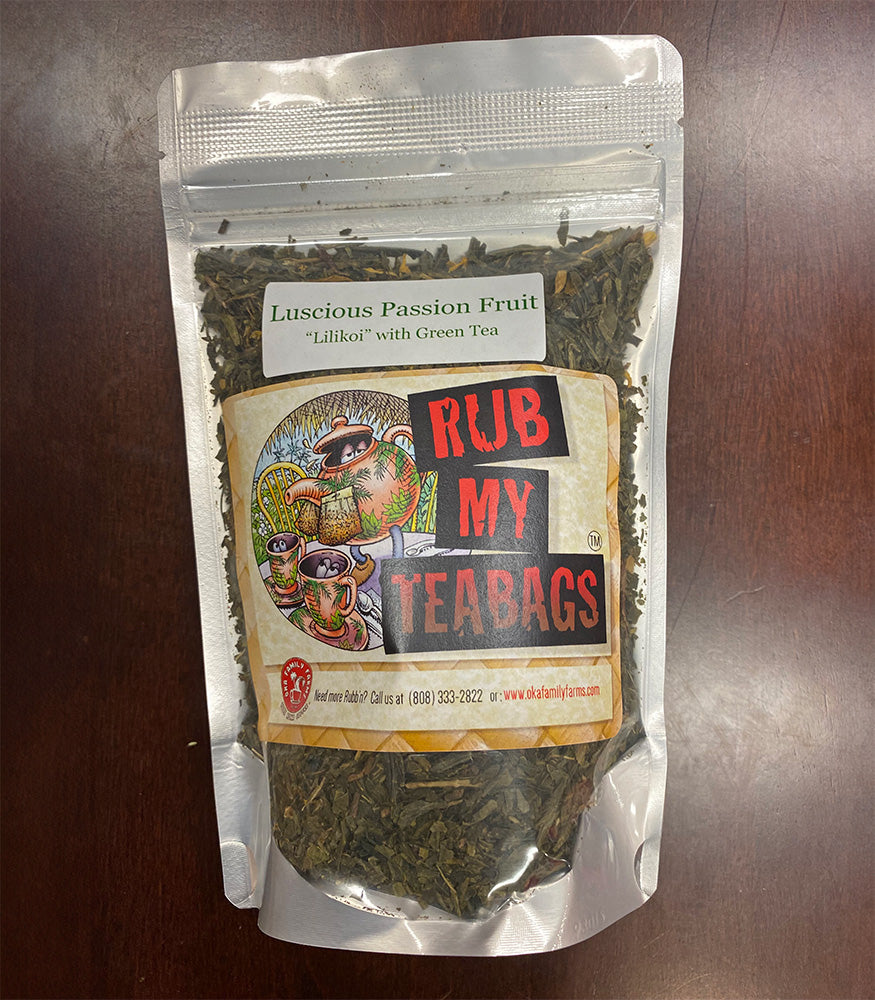 Rub my Teabags - Passion Fruit Green Tea